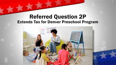 Denver Referred Question 2P: Voters supporting extension of preschool tax